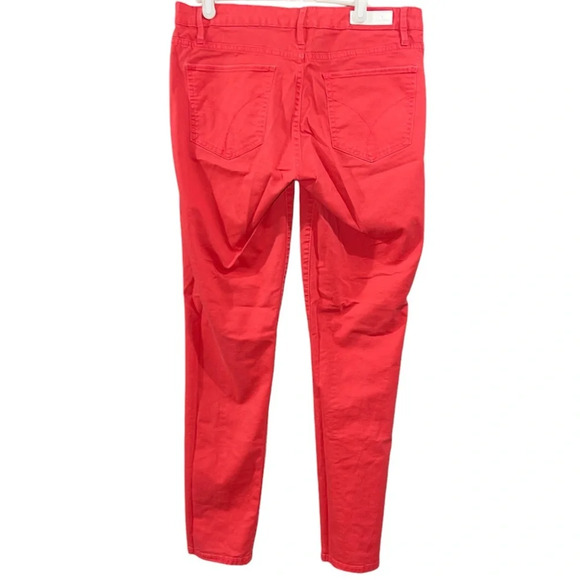 Red/Coral Orange Calvin Klein Jeans size 12, in great condition - Picture 2 of 7